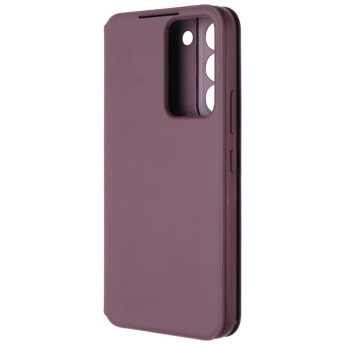 Samsung Official Smart Clear View Cover for Samsung Galaxy S22 - Burgundy Cell Phone - Cases, Covers & Skins Samsung    - Simple Cell Bulk Wholesale Pricing - USA Seller