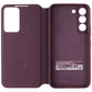 Samsung Official Smart Clear View Cover for Samsung Galaxy S22 - Burgundy Cell Phone - Cases, Covers & Skins Samsung    - Simple Cell Bulk Wholesale Pricing - USA Seller