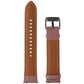 Generic 20mm Genuine Leather Watch Band for 20mm Lugs - Pink Rose/Silver Smart Watch Accessories - Watch Bands Samsung - Simple Cell Bulk Wholesale Pricing - USA Seller