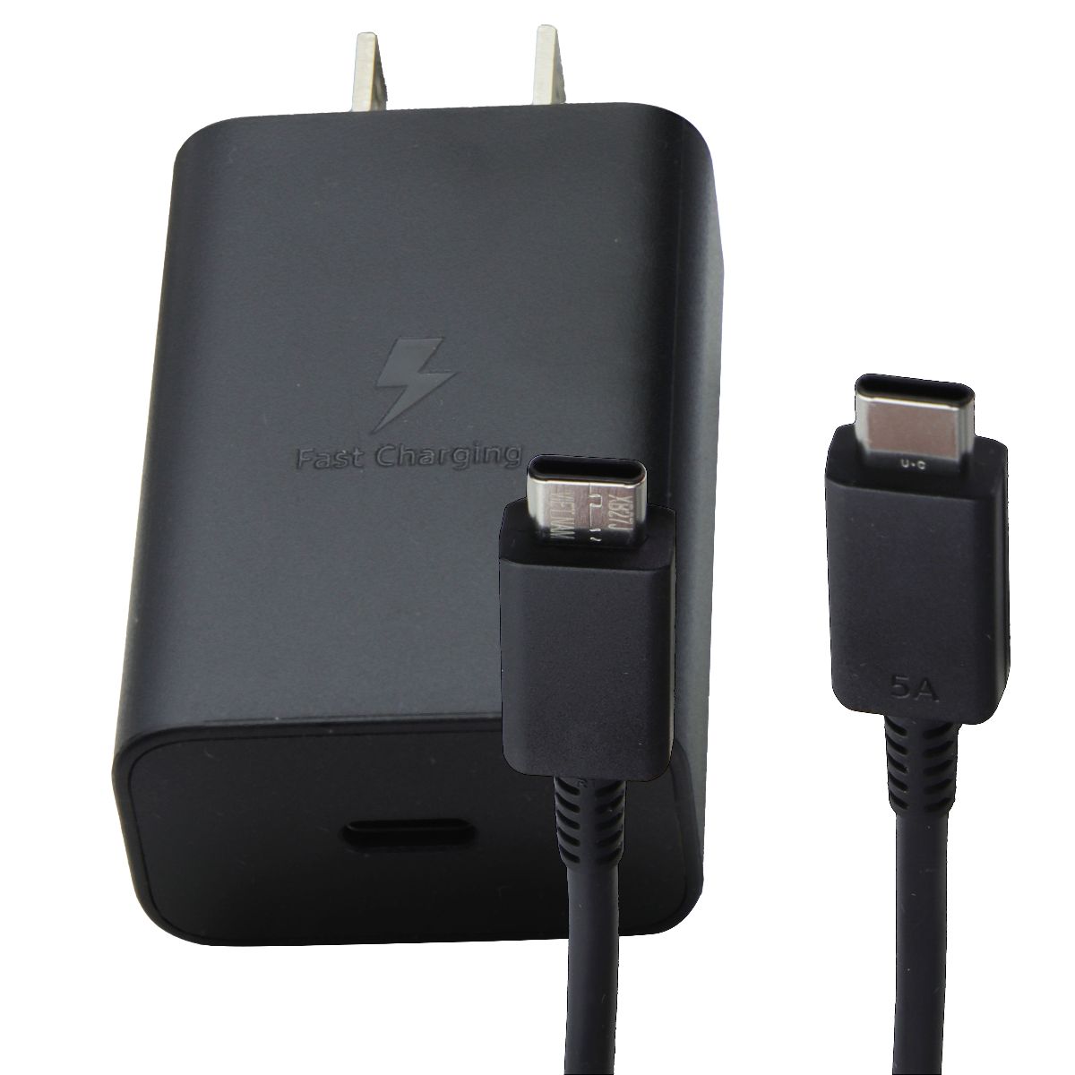 Samsung 15W USB-C Wall Charger with 1m USB-C Cable - Black Cell Phone - Chargers & Cradles Samsung - Simple Cell Bulk Wholesale Pricing - USA Seller