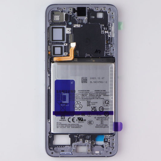 Repair Part SVC Case ASSM Front+Batt for Galaxy S24 Plus - GH82-33337F - Blue Cell Phone - Replacement Parts & Tools Samsung - Simple Cell Bulk Wholesale Pricing - USA Seller