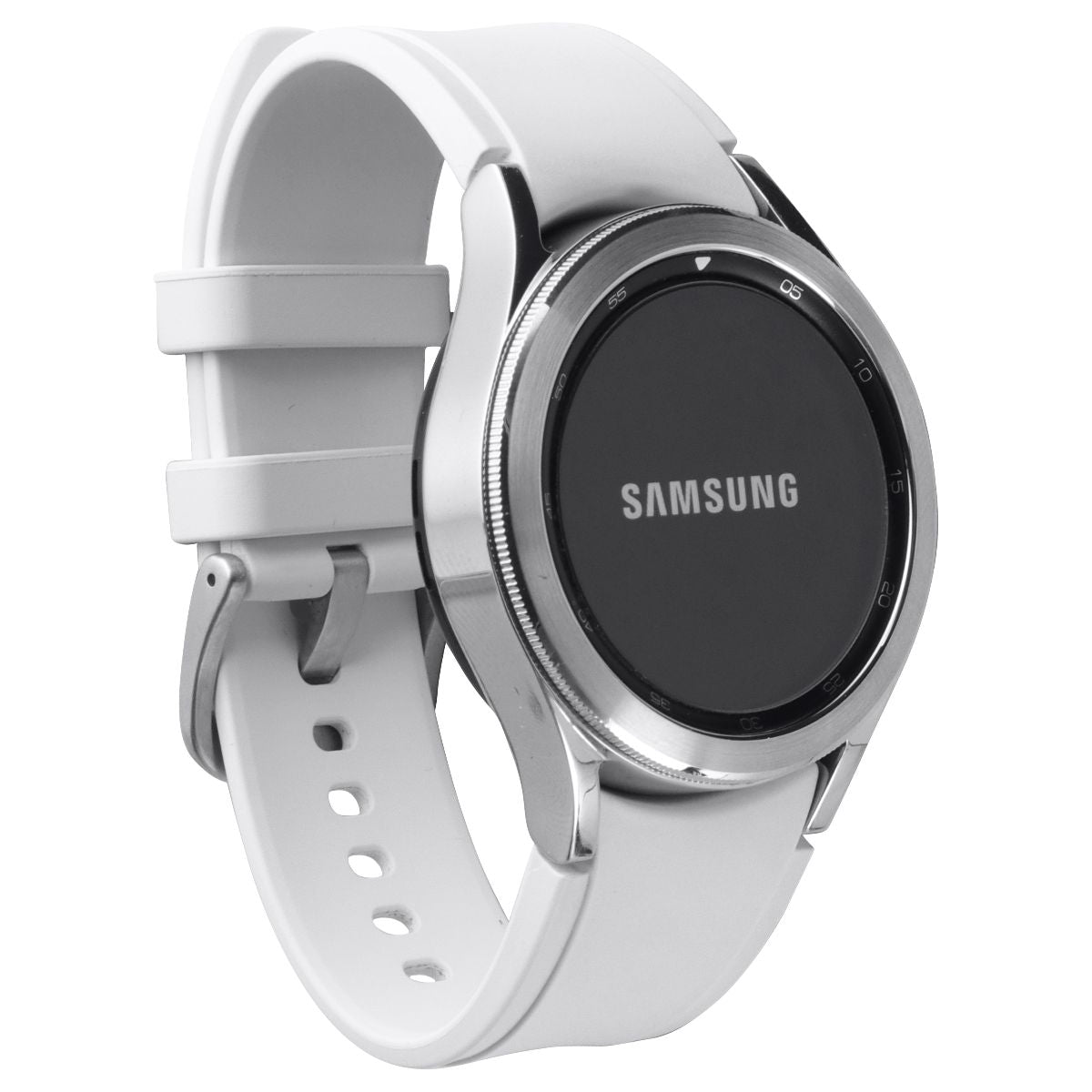 Samsung Galaxy Watch4 Classic (42mm) LTE Unlocked (SM-R885U) - Silver / White