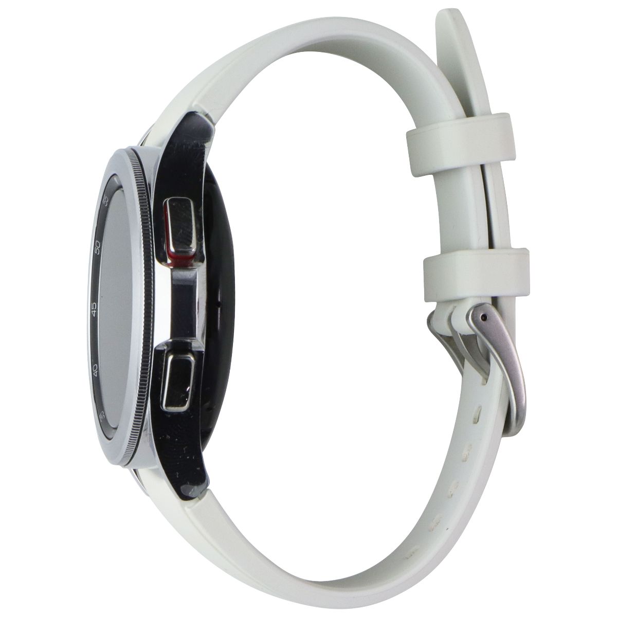 Samsung Galaxy Watch4 Classic (42mm) LTE Unlocked (SM-R885U) - Silver / White