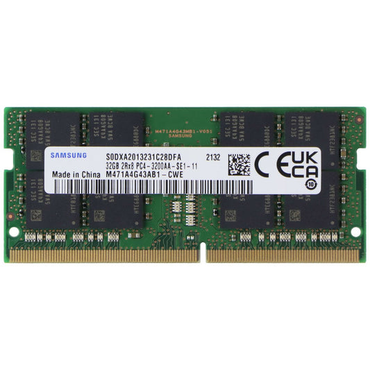 Samsung 32GB DDR4 3200MHz SODIMM RAM (M471A4G43AB1-CWE) Computer Parts - Memory (RAM) Samsung - Simple Cell Bulk Wholesale Pricing - USA Seller