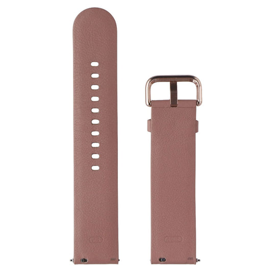 Samsung 20mm Leather Band for Galaxy Watch Active2 - Pink - Small Smart Watch Accessories - Watch Bands Samsung - Simple Cell Bulk Wholesale Pricing - USA Seller