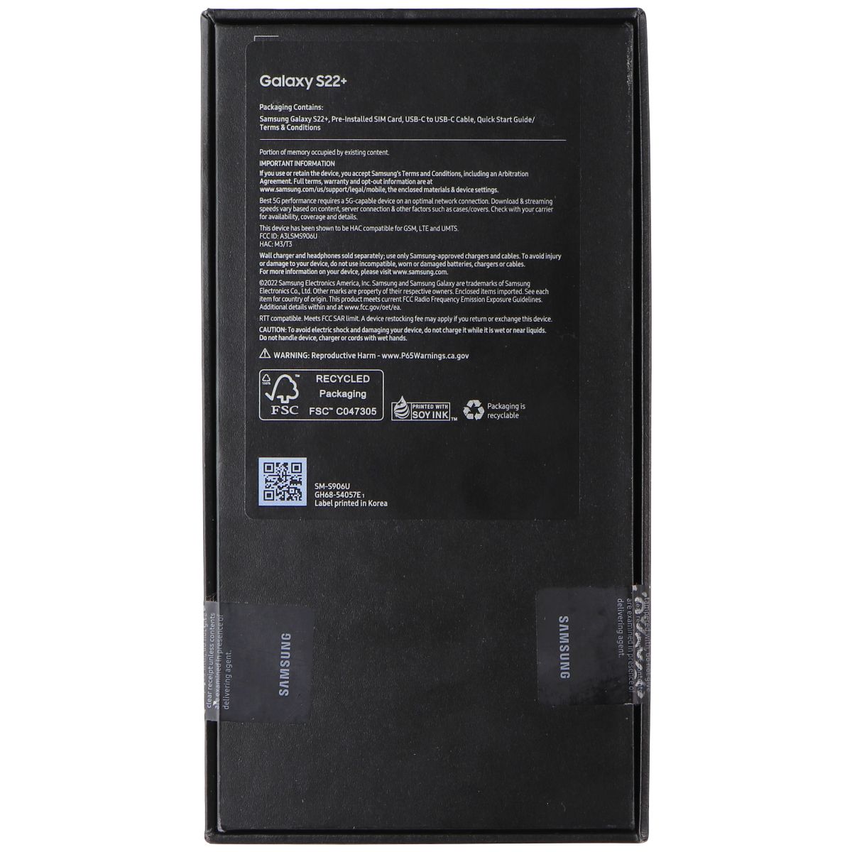 Samsung Galaxy S22+ 5G (6.6-inch) (SM-S906U) Verizon - 128GB/Pink Gold Cell Phones & Smartphones Samsung    - Simple Cell Bulk Wholesale Pricing - USA Seller