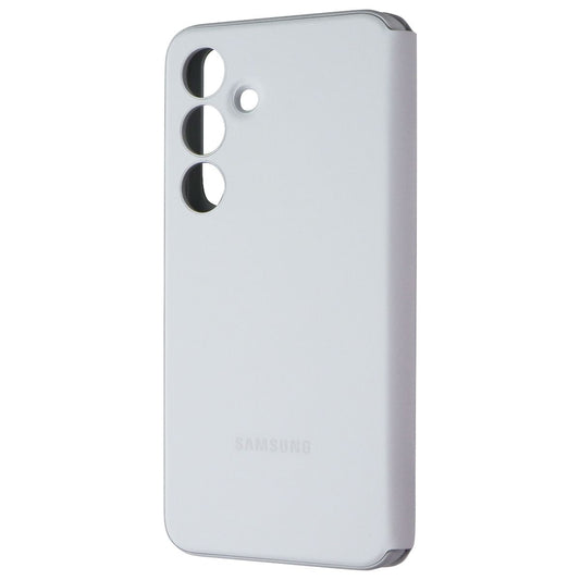 Samsung S-View Wallet Case for Galaxy S24 - White Cell Phone - Cases, Covers & Skins Samsung - Simple Cell Bulk Wholesale Pricing - USA Seller