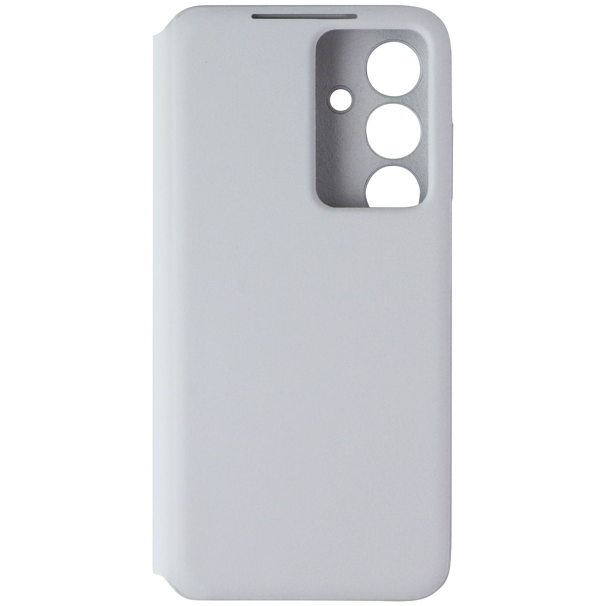 Samsung S-View Wallet Case for Galaxy S24 - White Cell Phone - Cases, Covers & Skins Samsung - Simple Cell Bulk Wholesale Pricing - USA Seller