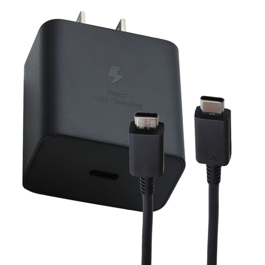 Samsung (45W) Wall Charger Power Adapter (USB-C) w/Cable - Black (EP-T4511XBE) Cell Phone - Cables & Adapters Samsung - Simple Cell Bulk Wholesale Pricing - USA Seller