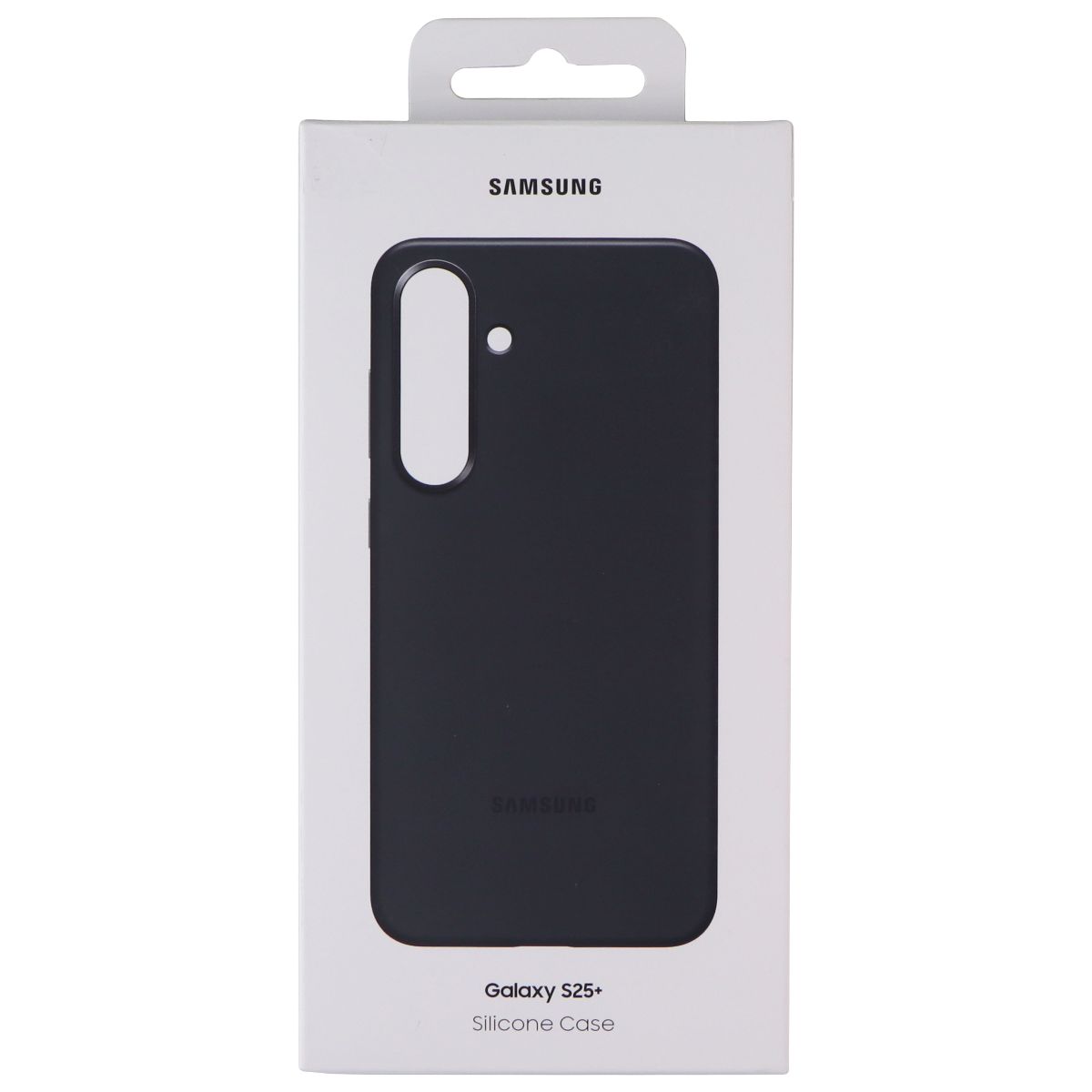 Samsung Official Silicone Case for Galaxy S25+ (Plus) - Black Cell Phone - Cases, Covers & Skins Samsung - Simple Cell Bulk Wholesale Pricing - USA Seller