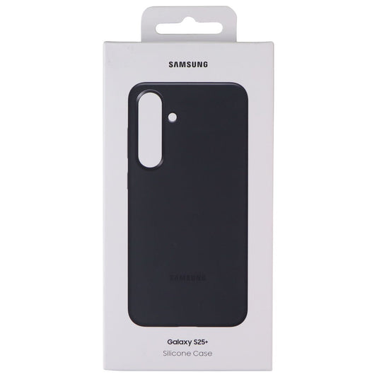 Samsung Official Silicone Case for Galaxy S25+ (Plus) - Black Cell Phone - Cases, Covers & Skins Samsung - Simple Cell Bulk Wholesale Pricing - USA Seller