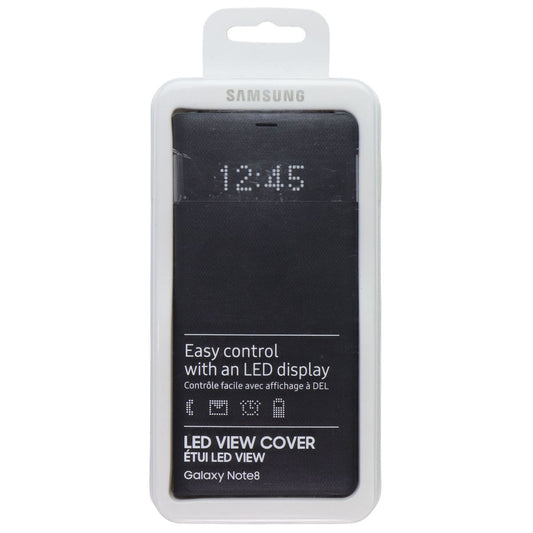 Samsung Official LED View Wallet Cover for Samsung Galaxy Note8 - Black