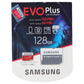 Samsung 128GB EVO Plus microSDXC UHS-I Memory Card with Adapter (MB-MC128H) Cell Phone - Memory Cards Samsung - Simple Cell Bulk Wholesale Pricing - USA Seller