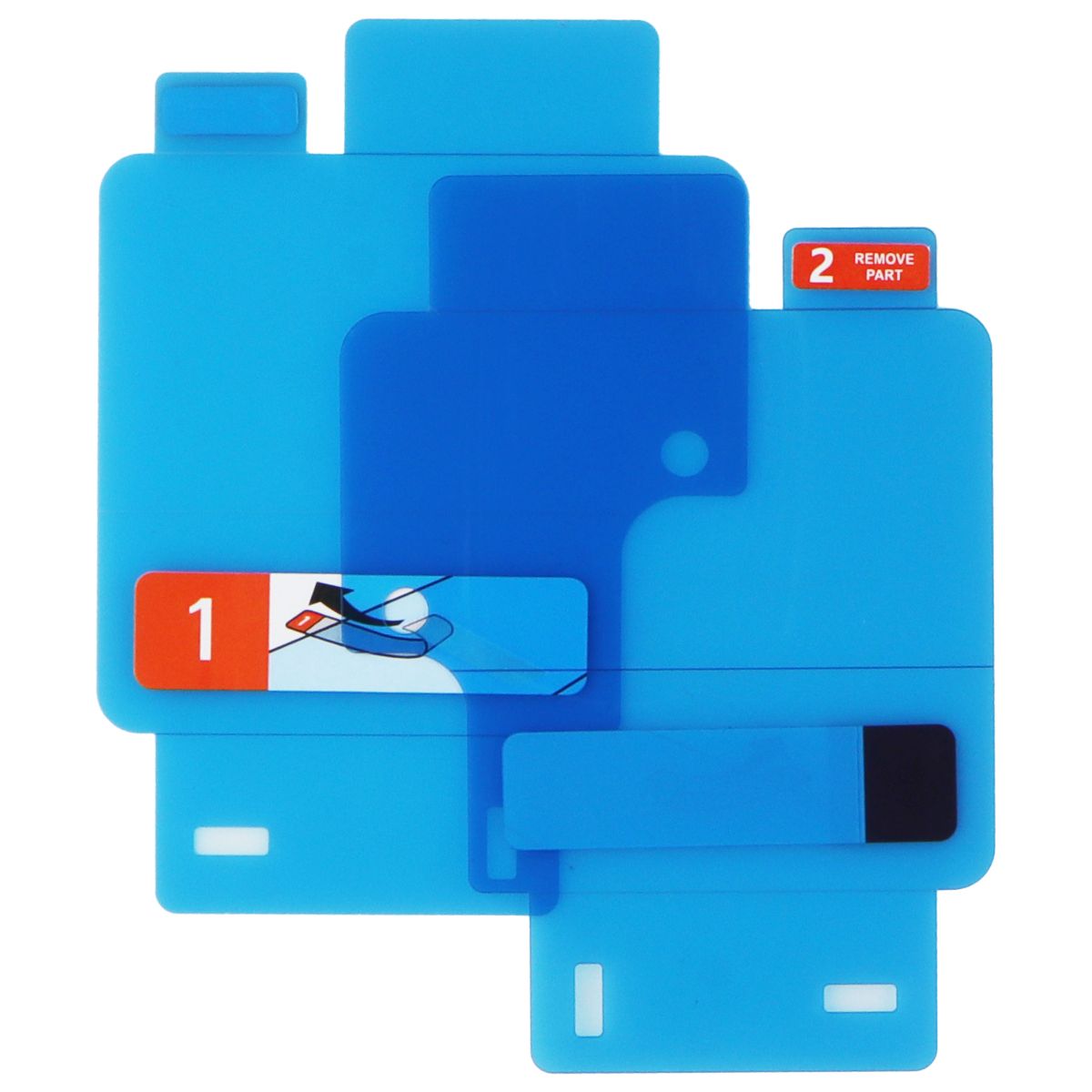 Samsung Front Protection Film for Samsung Galaxy Z Flip5 (EF-UF731CTEGCA) Cell Phone - Screen Protectors Samsung - Simple Cell Bulk Wholesale Pricing - USA Seller