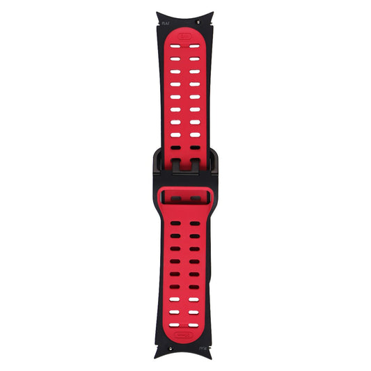 Samsung Extreme Sport Band for Galaxy Watch4 or Later - Black/Red 20mm S/M Smart Watch Accessories - Watch Bands Samsung - Simple Cell Bulk Wholesale Pricing - USA Seller