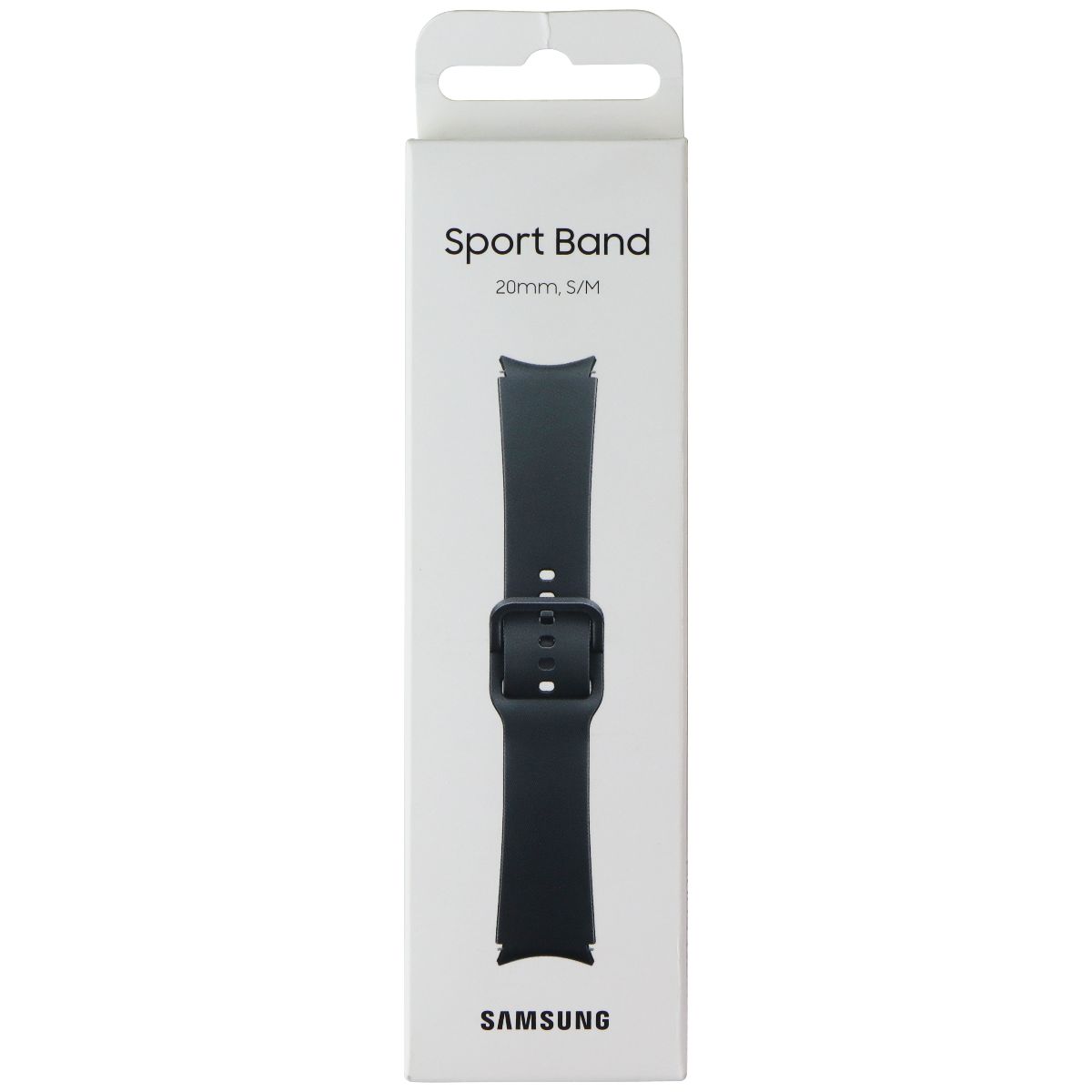 Samsung Sport Band for Galaxy Watch 6/5/4 (ET-SFR90SJEGUJ) 20mm S/M - Graphite Smart Watch Accessories - Watch Bands Samsung - Simple Cell Bulk Wholesale Pricing - USA Seller