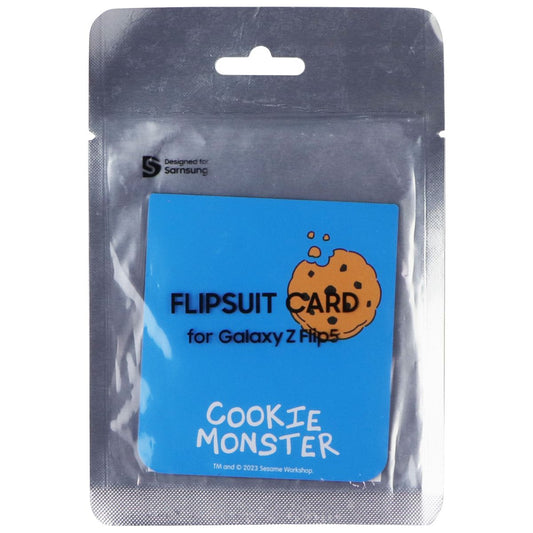 Samsung Flipsuit Card for Galaxy Z Flip5 Flipsuit Case - Cookie Monster