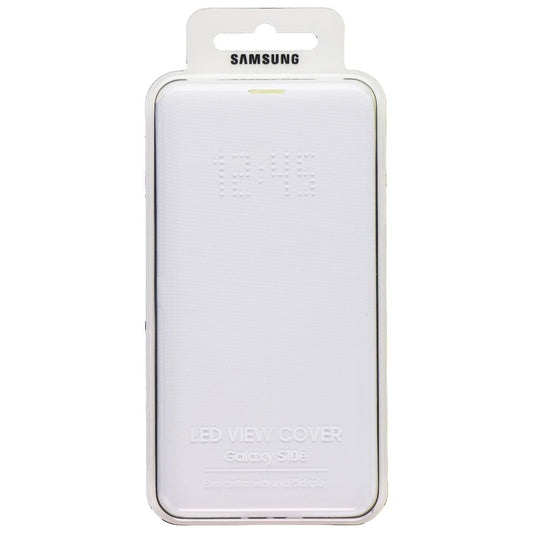 Samsung Official LED View Cover Case for Samsung Galaxy S10e - White Cell Phone - Cases, Covers & Skins Samsung    - Simple Cell Bulk Wholesale Pricing - USA Seller
