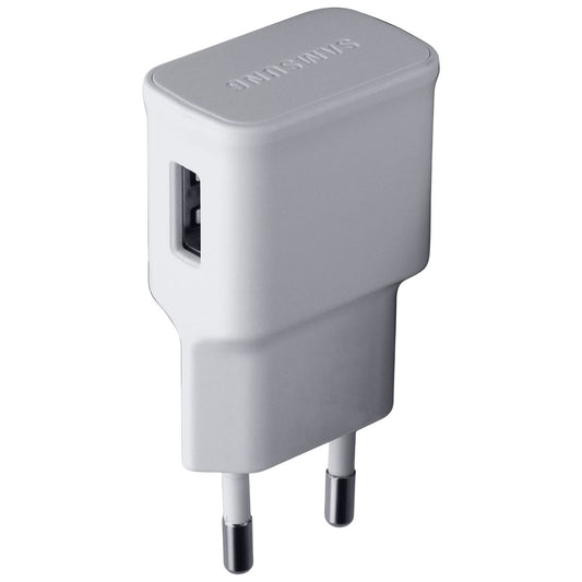 Samsung (5V/1.55A) 7.8W Travel Adapter (EU Plug) Charger - White (EP-TA50EWE) Cell Phone - Chargers & Cradles Samsung    - Simple Cell Bulk Wholesale Pricing - USA Seller