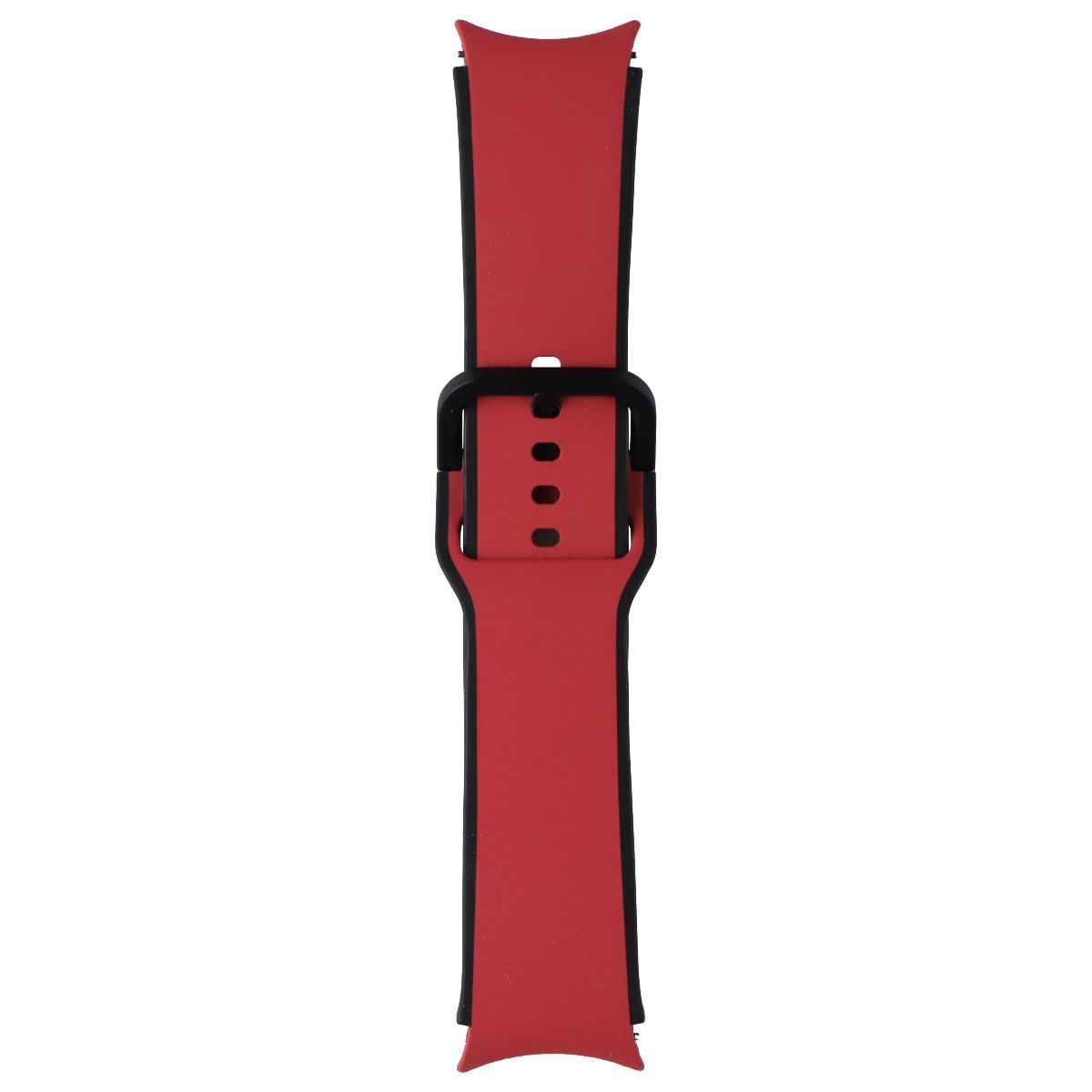 Samsung Sport Band for Galaxy Watch 6/5/4 (20mm) S/M - Red / Black Smart Watch Accessories - Watch Bands Samsung - Simple Cell Bulk Wholesale Pricing - USA Seller