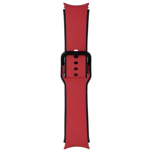 Samsung Sport Band for Galaxy Watch 6/5/4 (20mm) S/M - Red / Black Smart Watch Accessories - Watch Bands Samsung - Simple Cell Bulk Wholesale Pricing - USA Seller