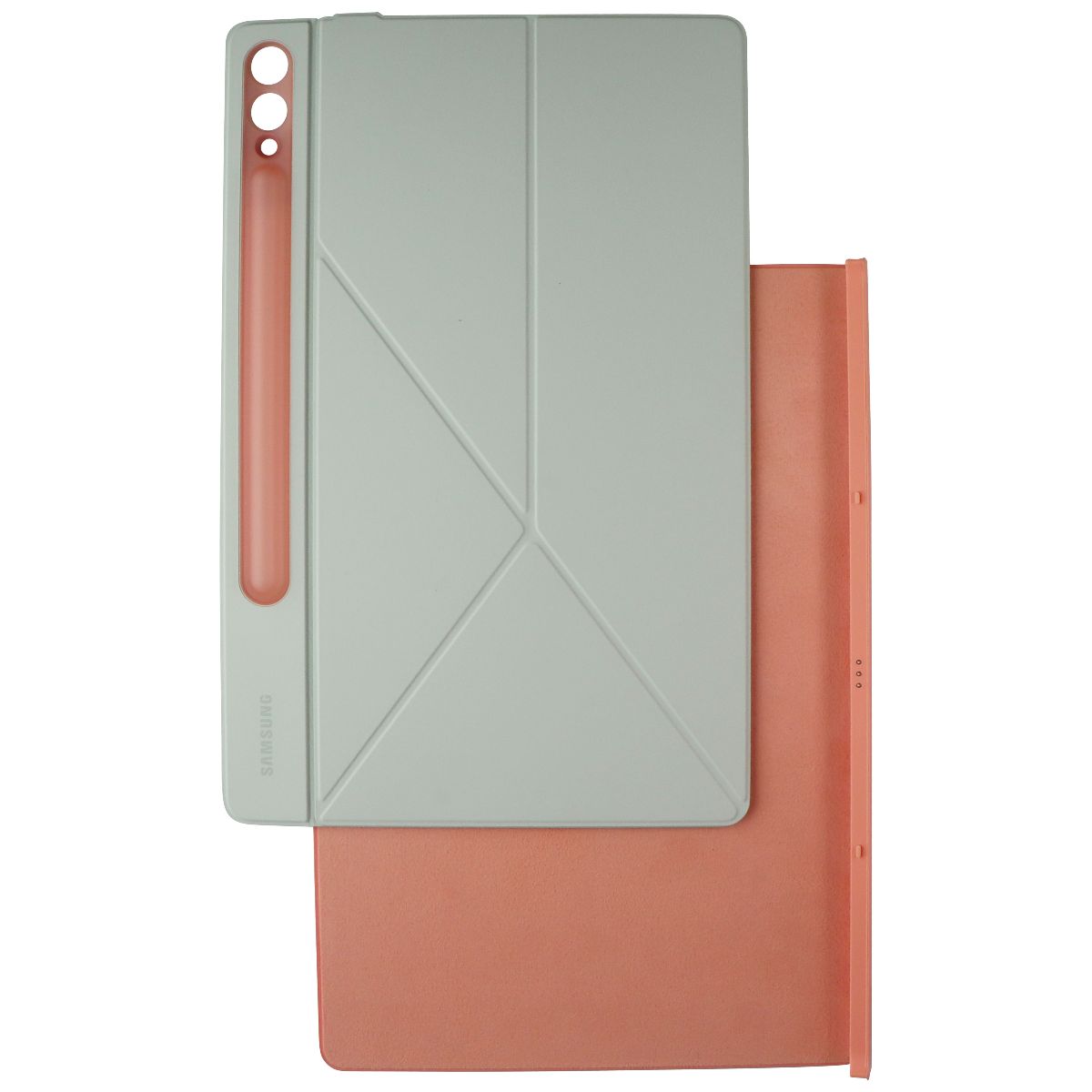 Samsung Smart Book Cover for Galaxy Tab S10+(5G)/S9+(5G)/S9 FE+(5G) - Orange iPad/Tablet Accessories - Cases, Covers, Keyboard Folios Samsung - Simple Cell Bulk Wholesale Pricing - USA Seller