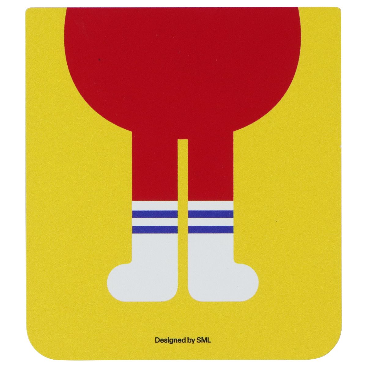 Samsung Friends Flipsuit Card for Galaxy Z Flip6 - Red Sticky Monster Lab Cell Phone - Cases, Covers & Skins Samsung - Simple Cell Bulk Wholesale Pricing - USA Seller