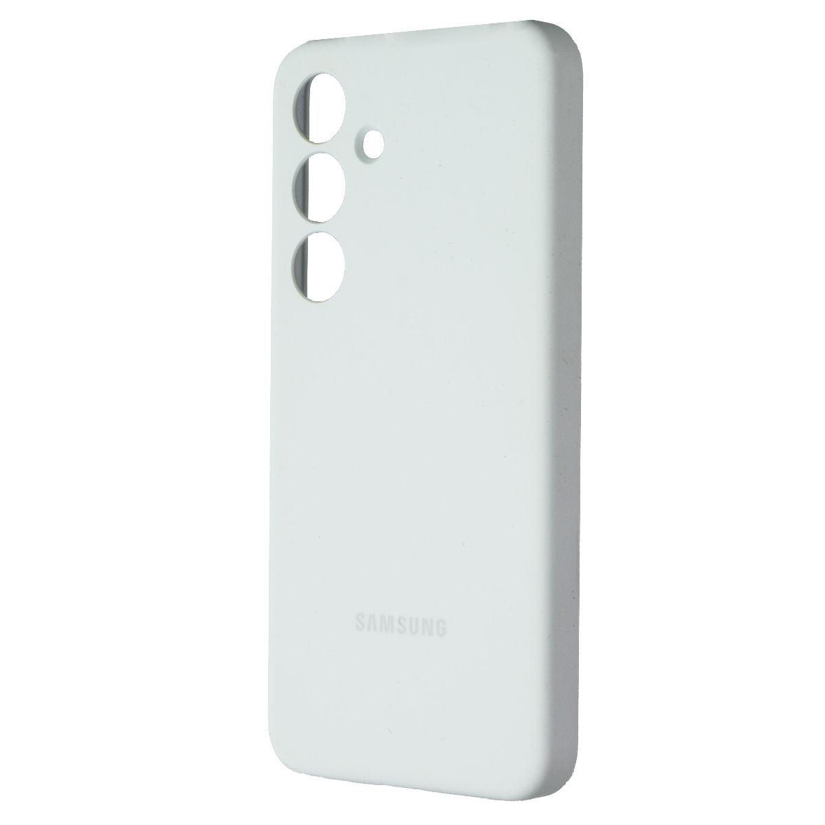 Samsung Official Silicone Case for Samsung Galaxy S24 - White (EF-PS921TWE) Cell Phone - Cases, Covers & Skins Samsung - Simple Cell Bulk Wholesale Pricing - USA Seller