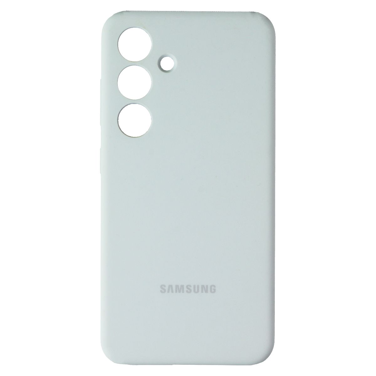 Samsung Official Silicone Case for Samsung Galaxy S24 - White (EF-PS921TWE) Cell Phone - Cases, Covers & Skins Samsung - Simple Cell Bulk Wholesale Pricing - USA Seller