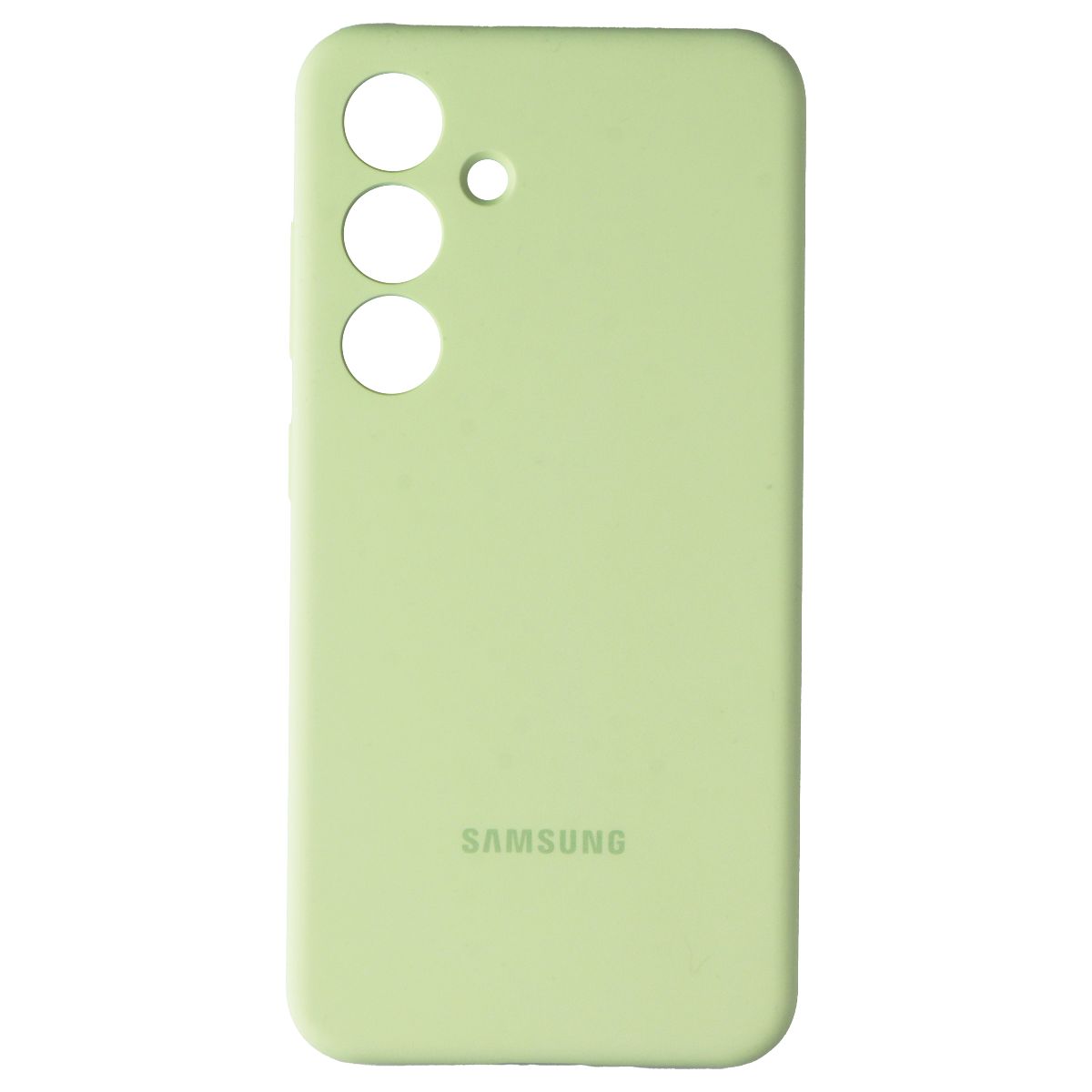 Samsung Silicone Case for Samsung Galaxy S24 - Light Green Lime (EF-PS921TGEGCA) Cell Phone - Cases, Covers & Skins Samsung - Simple Cell Bulk Wholesale Pricing - USA Seller