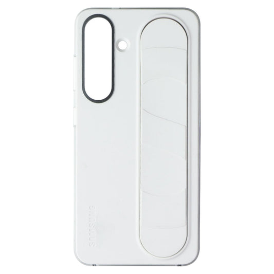 Samsung Official Standing Grip Case for Samsung Galaxy S25 - White Cell Phone - Cases, Covers & Skins Samsung - Simple Cell Bulk Wholesale Pricing - USA Seller