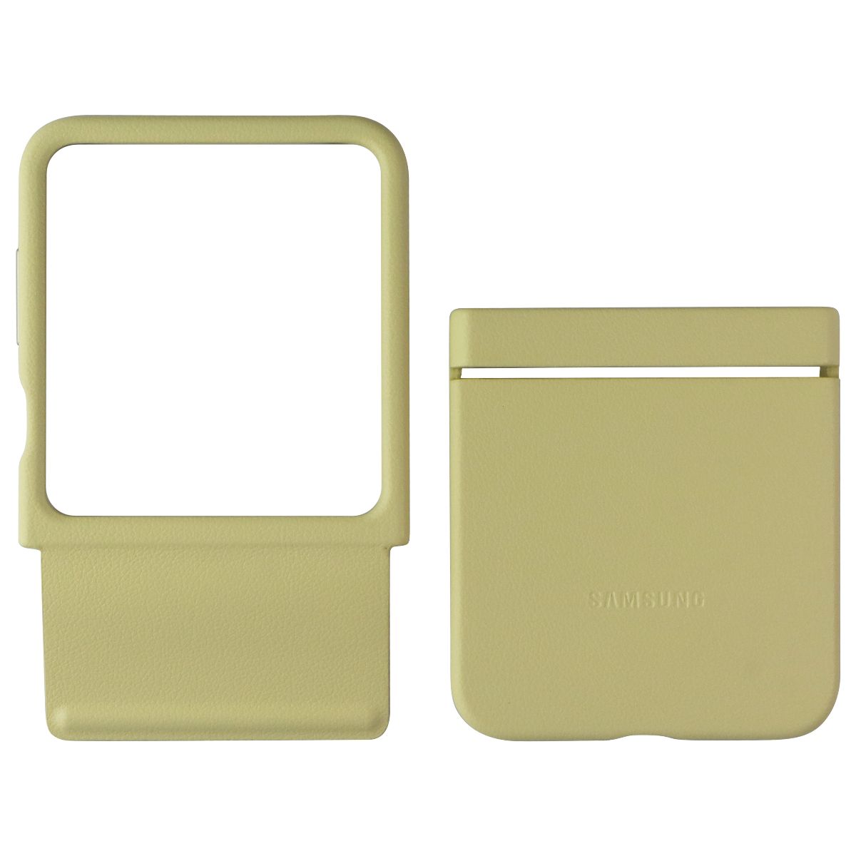 Samsung Official Kindsuit Case for Galaxy Z Flip6 - Yellow (EF-VF741PYE) Cell Phone - Cases, Covers & Skins Samsung - Simple Cell Bulk Wholesale Pricing - USA Seller