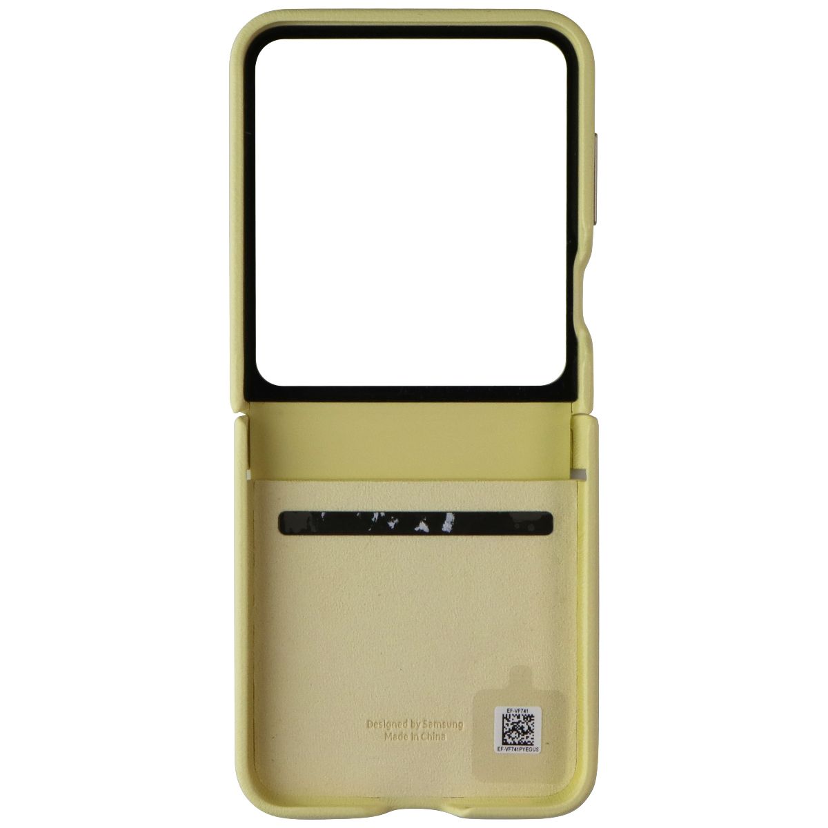 Samsung Official Kindsuit Case for Galaxy Z Flip6 - Yellow (EF-VF741PYE) Cell Phone - Cases, Covers & Skins Samsung - Simple Cell Bulk Wholesale Pricing - USA Seller