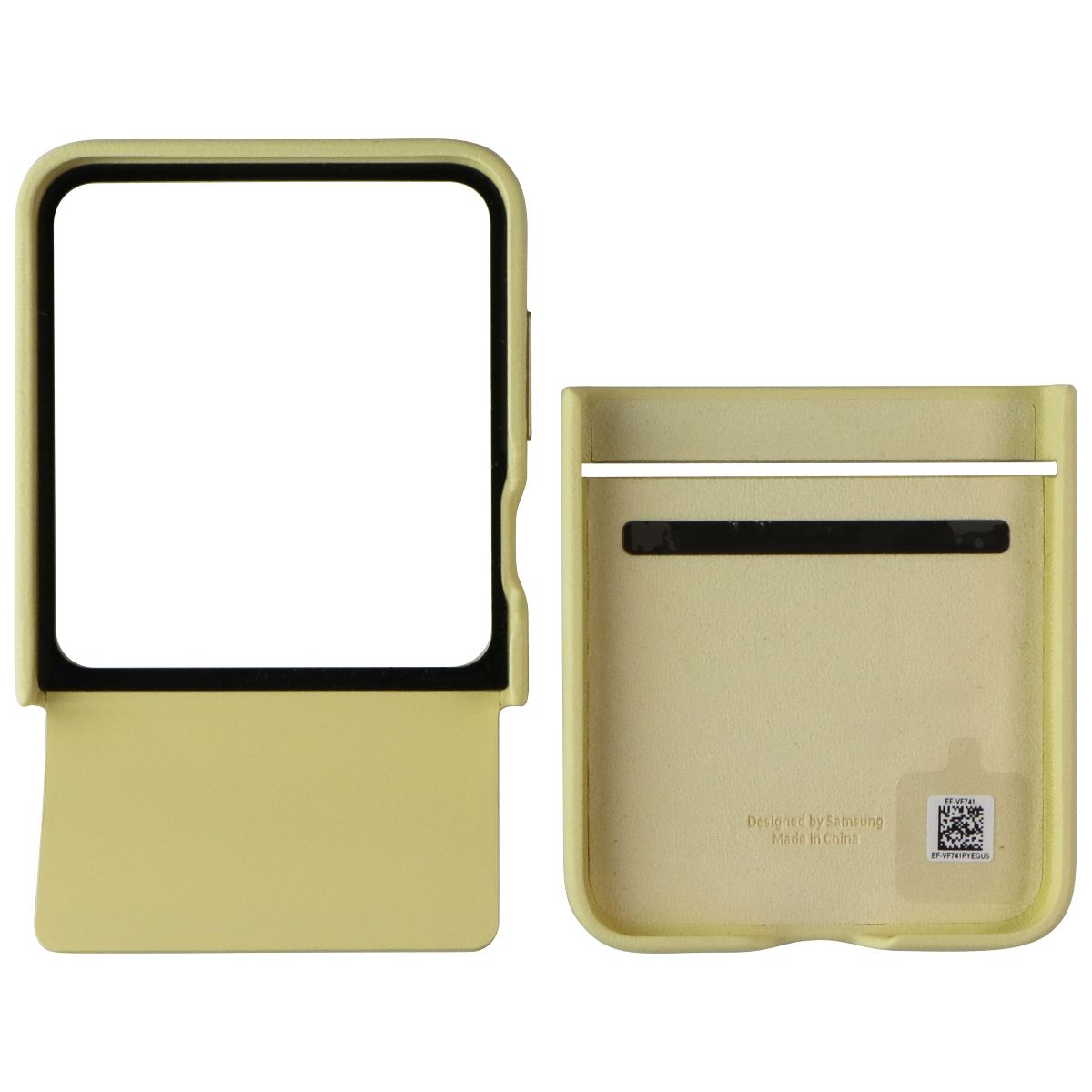 Samsung Official Kindsuit Case for Galaxy Z Flip6 - Yellow (EF-VF741PYE) Cell Phone - Cases, Covers & Skins Samsung - Simple Cell Bulk Wholesale Pricing - USA Seller