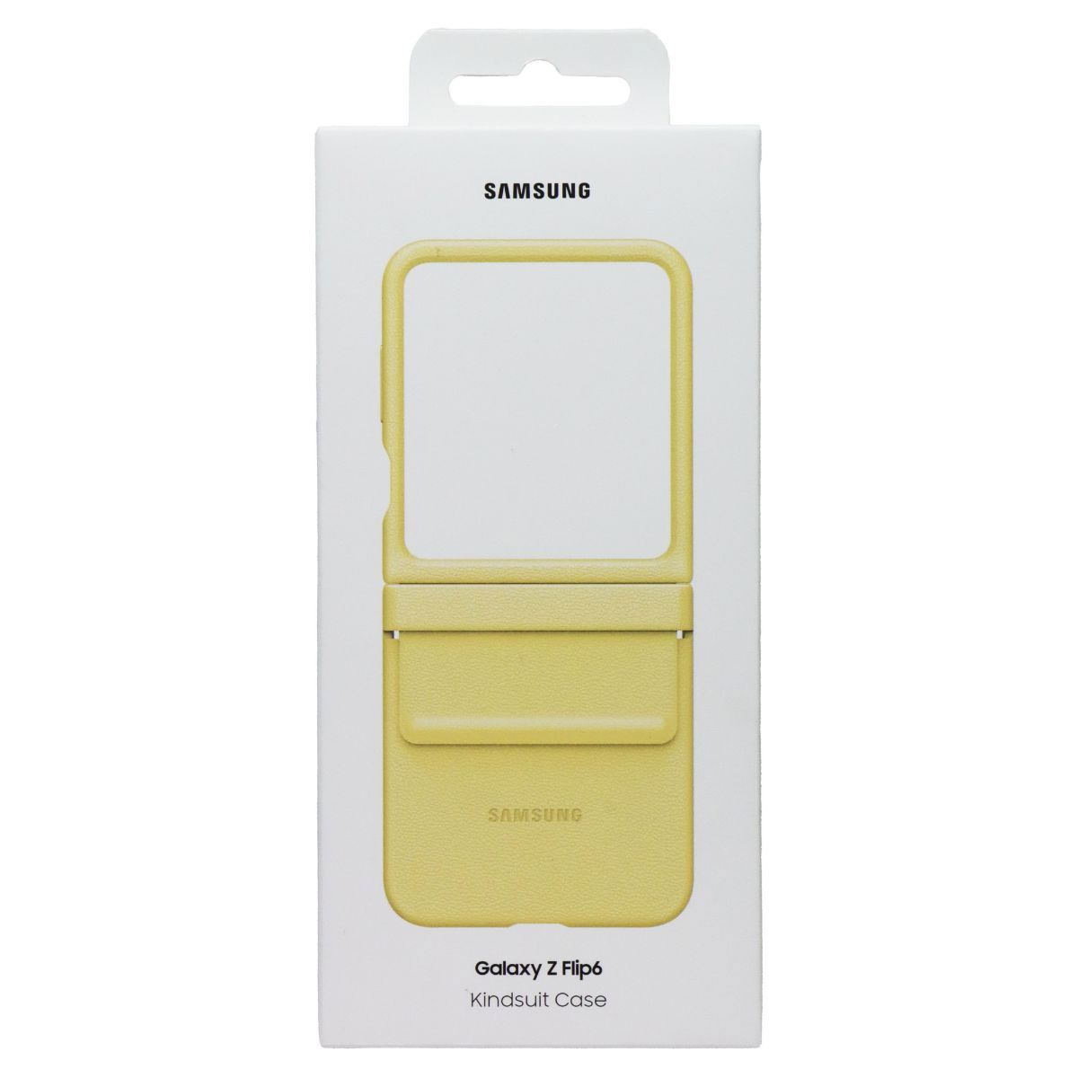 Samsung Official Kindsuit Case for Galaxy Z Flip6 - Yellow (EF-VF741PYE) Cell Phone - Cases, Covers & Skins Samsung - Simple Cell Bulk Wholesale Pricing - USA Seller