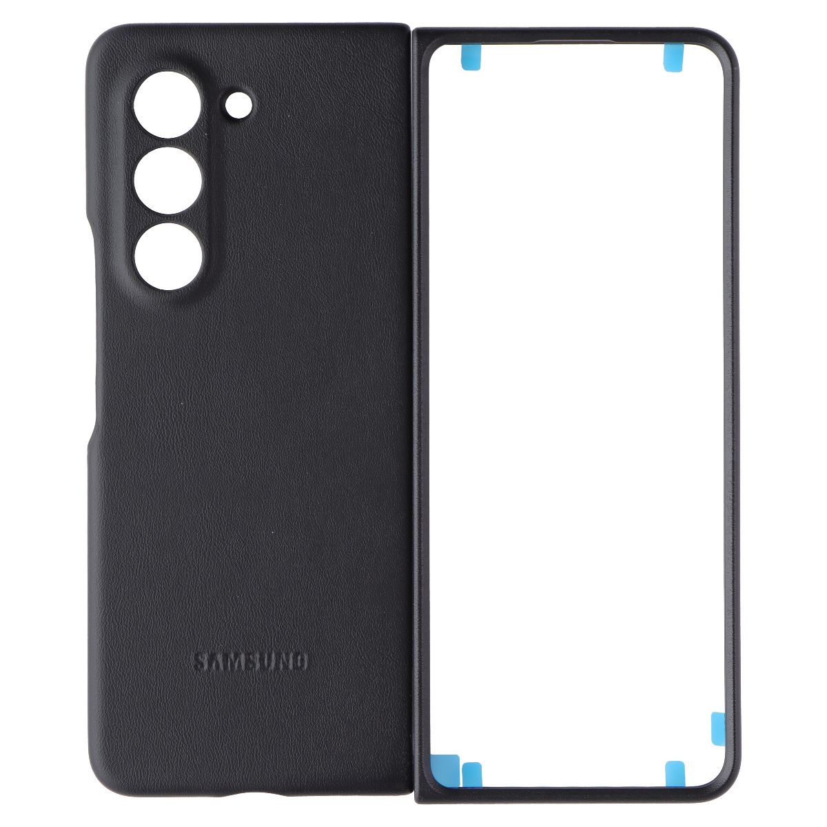 Samsung Eco-Leather Case for Galaxy Z Fold5 - Graphite Cell Phone - Cases, Covers & Skins Samsung - Simple Cell Bulk Wholesale Pricing - USA Seller