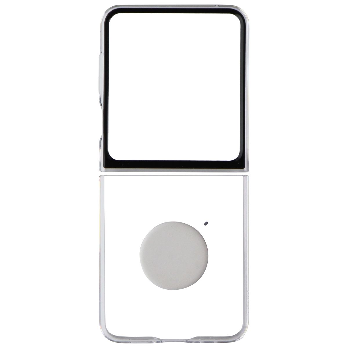 Samsung Clear Gadget Case for Samsung Galaxy Z Flip5 - Clear Cell Phone - Cases, Covers & Skins Samsung - Simple Cell Bulk Wholesale Pricing - USA Seller