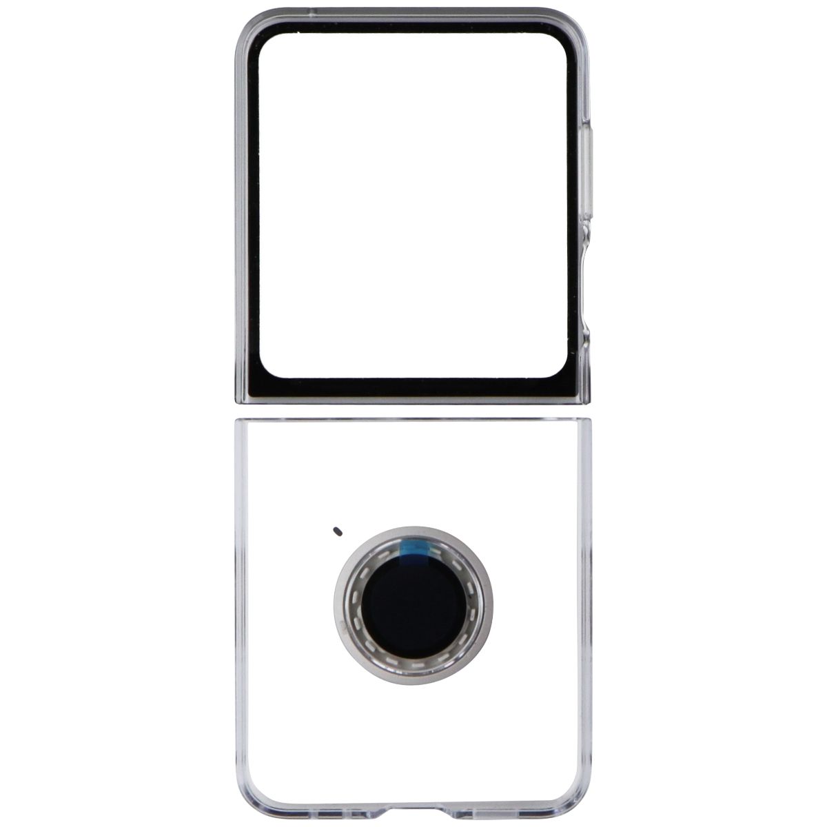 Samsung Clear Gadget Case for Samsung Galaxy Z Flip5 - Clear Cell Phone - Cases, Covers & Skins Samsung - Simple Cell Bulk Wholesale Pricing - USA Seller