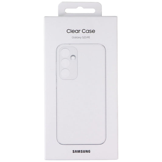Samsung Official Clear Case for Galaxy S23 FE - Transparent Cell Phone - Cases, Covers & Skins Samsung - Simple Cell Bulk Wholesale Pricing - USA Seller