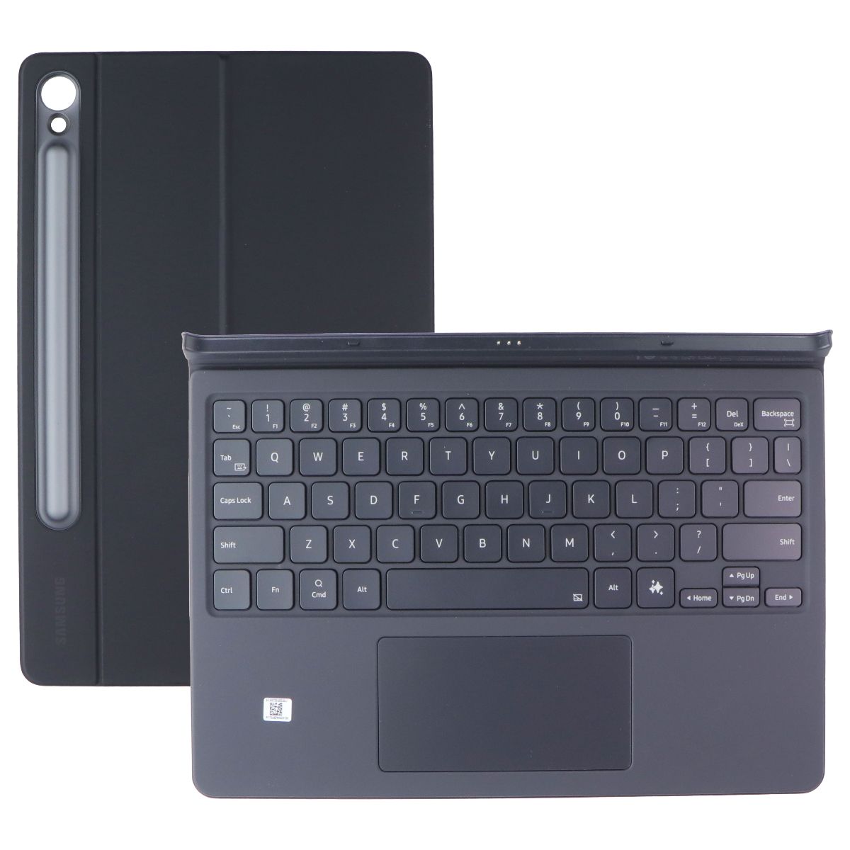 Samsung Book Cover Keyboard for Galaxy Tab S10 FE / S9 FE / S9 - Black (AI KEY) iPad/Tablet Accessories - Cases, Covers, Keyboard Folios Samsung - Simple Cell Bulk Wholesale Pricing - USA Seller