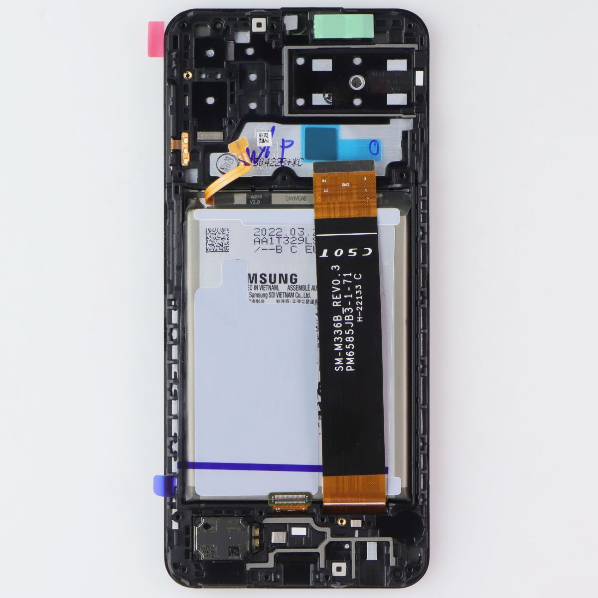 Repair Part SVC LCD Assem 6.5-inch Display for Galaxy A13 5G (SM-A135U) AT&T Cell Phone - Replacement Parts & Tools Samsung - Simple Cell Bulk Wholesale Pricing - USA Seller