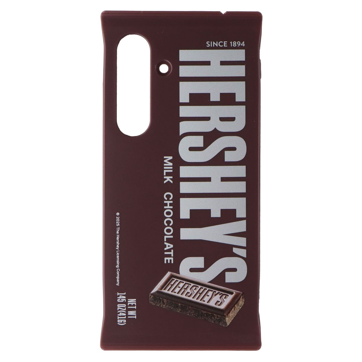 Samsung SBLS Hershey's Milk Chocolate Snack Case for Galaxy S25 - Brown Cell Phone - Cases, Covers & Skins Samsung - Simple Cell Bulk Wholesale Pricing - USA Seller