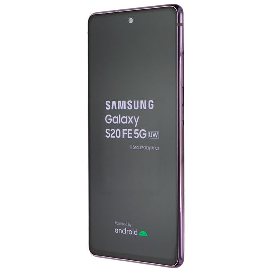 Samsung Galaxy S20 FE 5G UW (6.5) (SM-G781V) Verizon Only - 128GB/Cloud Lavender Cell Phones & Smartphones Samsung    - Simple Cell Bulk Wholesale Pricing - USA Seller
