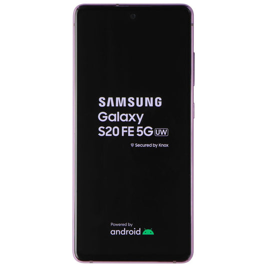 Samsung Galaxy S20 FE 5G UW (6.5) (SM-G781V) Verizon Only - 128GB/Cloud Lavender Cell Phones & Smartphones Samsung    - Simple Cell Bulk Wholesale Pricing - USA Seller