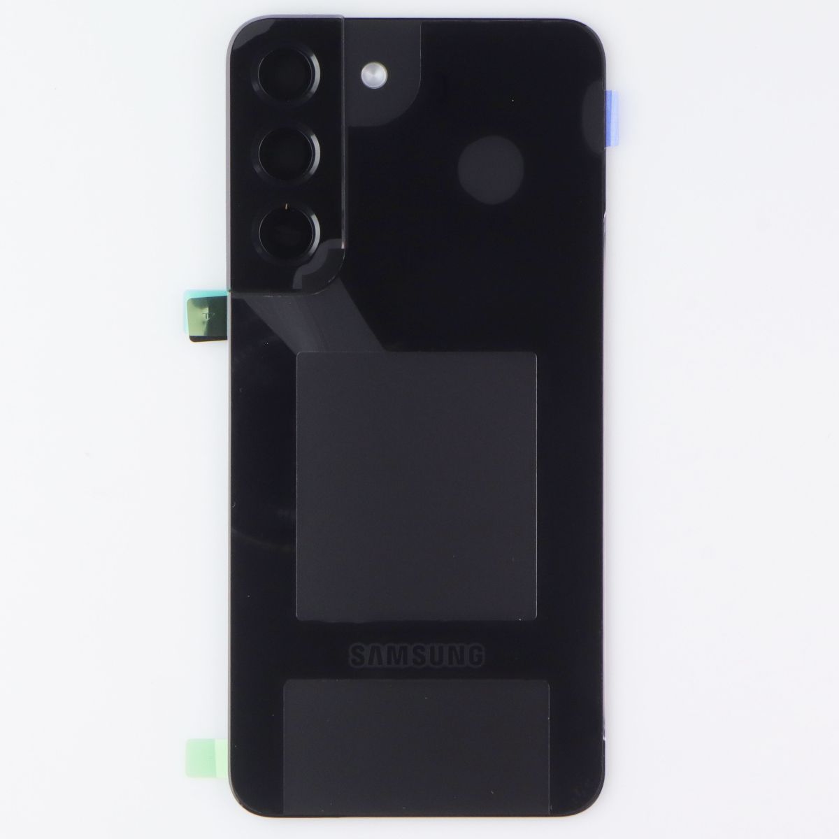 Repair Part - SVC MEA Back Glass (GH97-27211A) for Galaxy S22 5G (SM-S901) Black Cell Phone - Replacement Parts & Tools Samsung - Simple Cell Bulk Wholesale Pricing - USA Seller