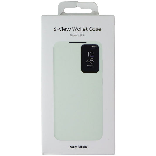 Samsung S-View Wallet Case for Galaxy S24+ (Plus) - Mint Cell Phone - Cases, Covers & Skins Samsung - Simple Cell Bulk Wholesale Pricing - USA Seller