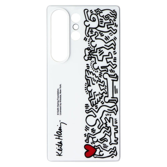 Samsung Flipsuit Series Case for Samsung Galaxy S25 Ultra - White (Keith Haring) Cell Phone - Cases, Covers & Skins Samsung - Simple Cell Bulk Wholesale Pricing - USA Seller