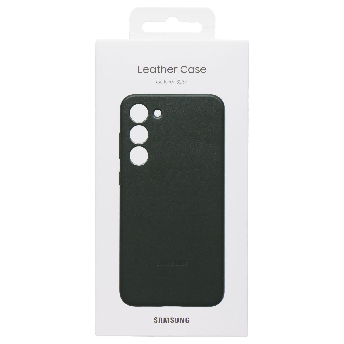 Samsung Leather Case for Galaxy S23+ (Plus) - Green Cell Phone - Cases, Covers & Skins Samsung    - Simple Cell Bulk Wholesale Pricing - USA Seller