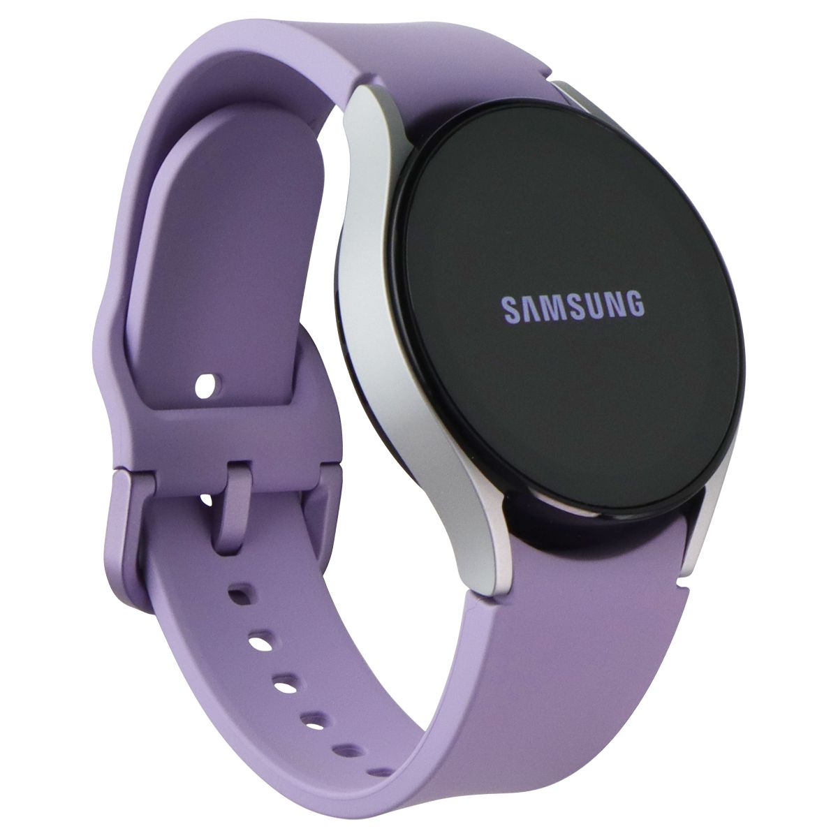 Samsung Galaxy Watch5 (40mm) LTE Unlocked (SM-R905U) - Silver Alum/Lavender Band Smart Watches Samsung - Simple Cell Bulk Wholesale Pricing - USA Seller