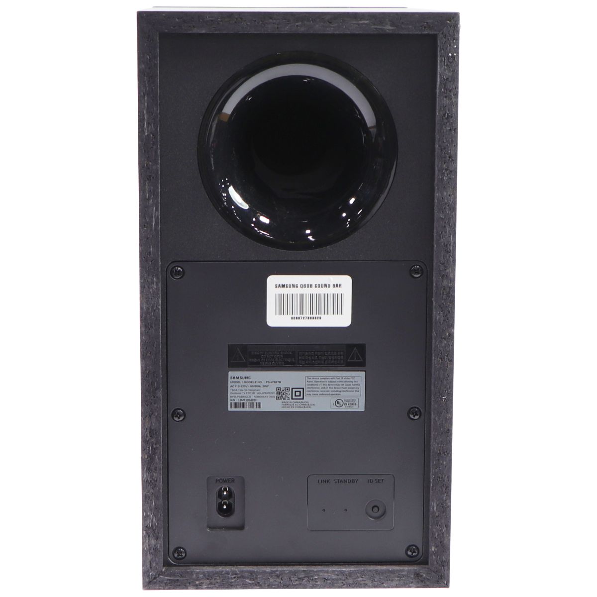 Samsung Q-Series Q60B 3.1 ch Soundbar and Subwoofer - Black (HW-Q60B/PS-WB67B) Home Multimedia - Home Speakers & Subwoofers Samsung - Simple Cell Bulk Wholesale Pricing - USA Seller
